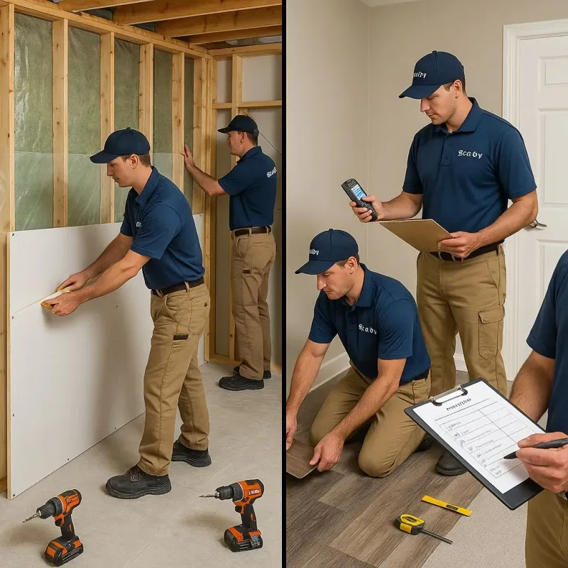 Repairs and Reconstruction process in South Bloomfield, OH