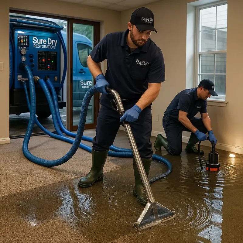 Water Extraction and Removal process in South Bloomfield, OH